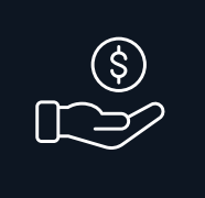 Budget savings icon